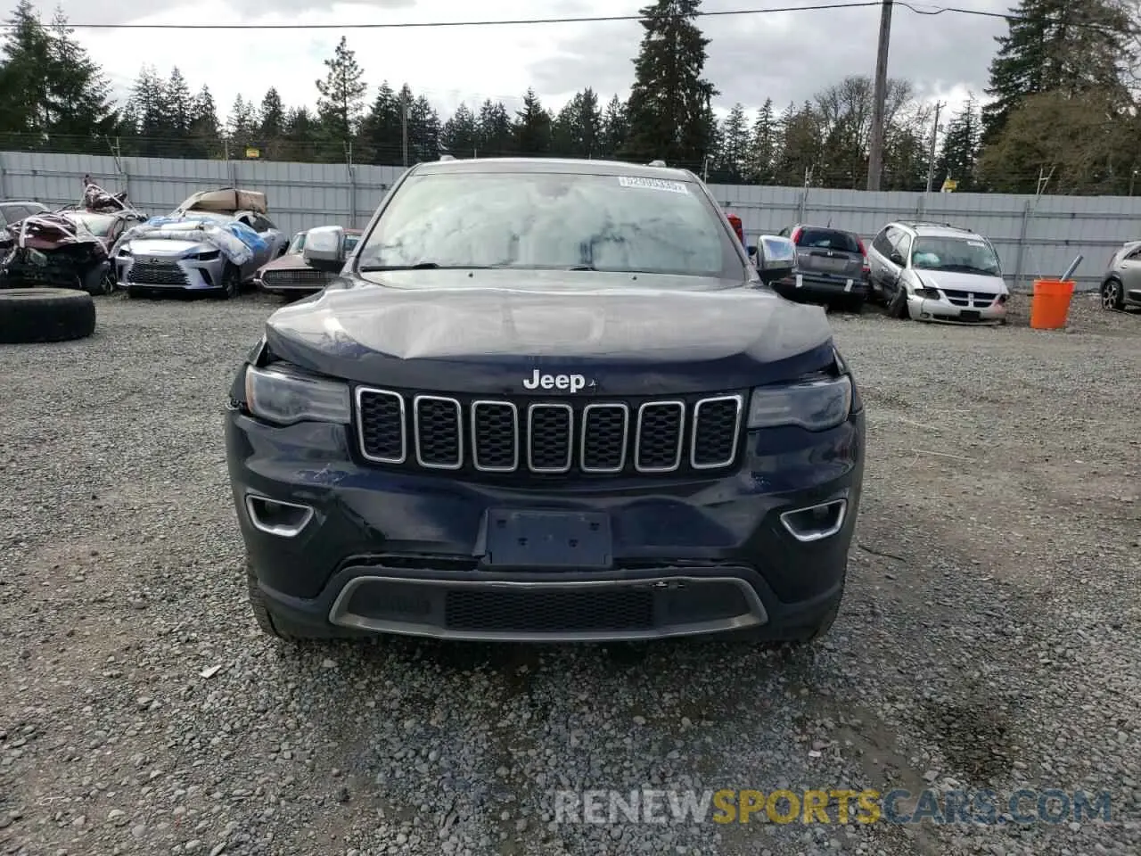 5 Photograph of a damaged car 1C4RJFBGXMC536587 JEEP GRAND CHER 2021