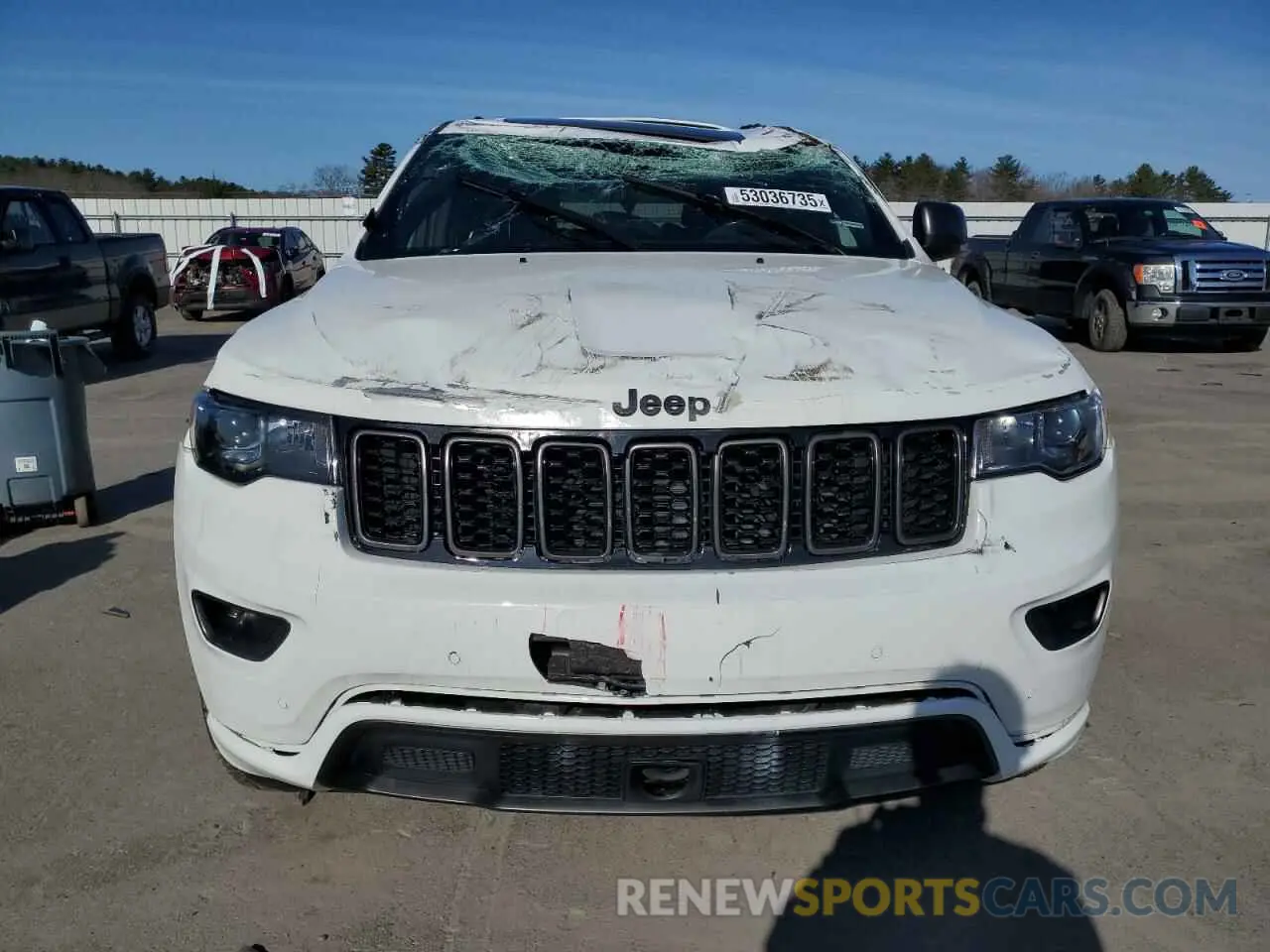 5 Photograph of a damaged car 1C4RJFBGXMC560047 JEEP GRAND CHER 2021
