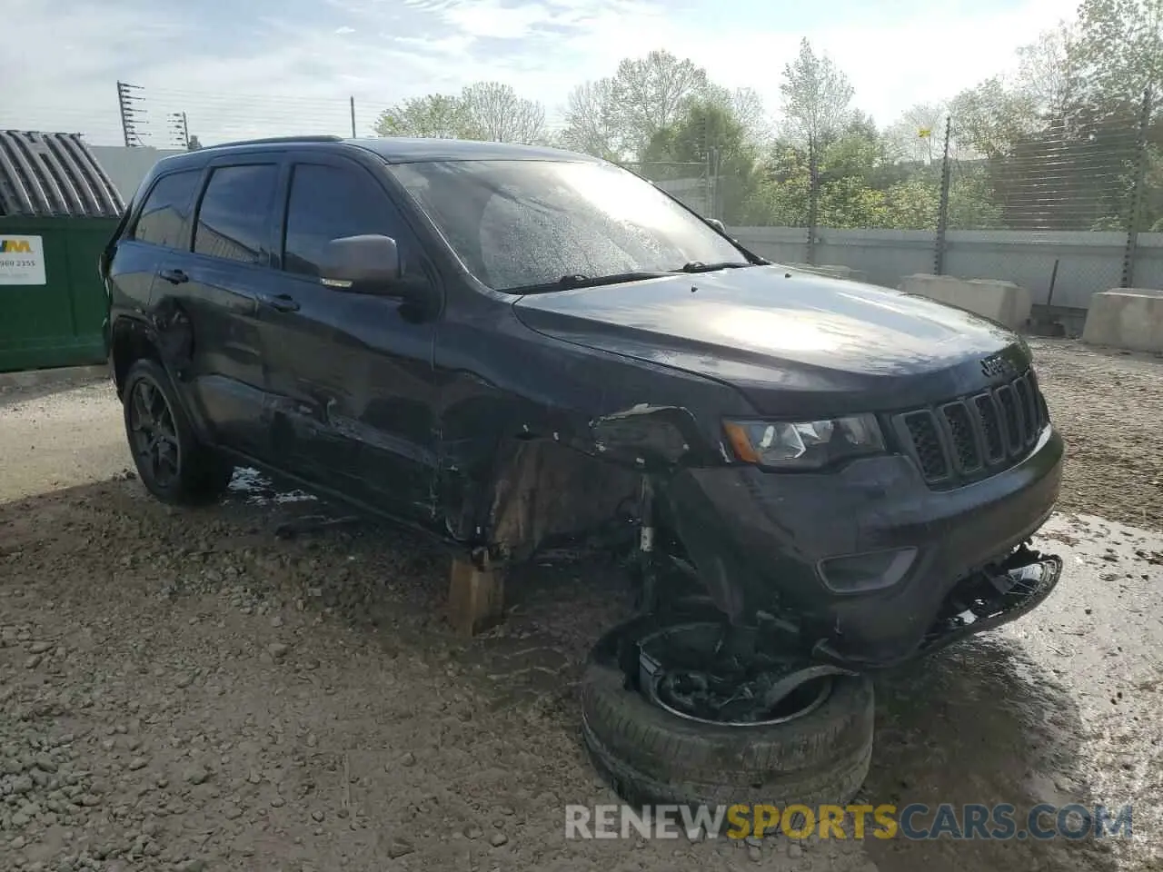 4 Photograph of a damaged car 1C4RJFBGXMC592206 JEEP GRAND CHER 2021