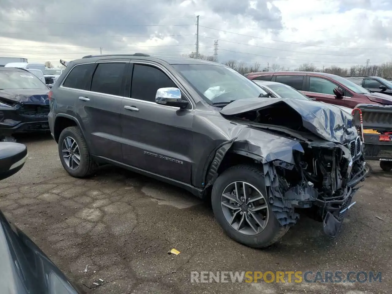 4 Photograph of a damaged car 1C4RJFBGXMC670967 JEEP GRAND CHER 2021