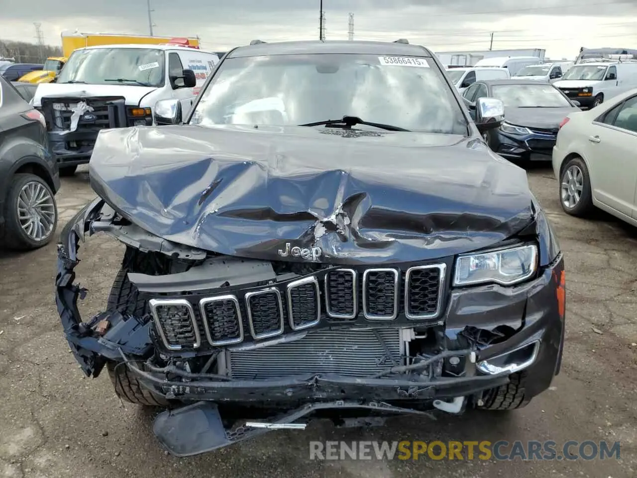5 Photograph of a damaged car 1C4RJFBGXMC670967 JEEP GRAND CHER 2021