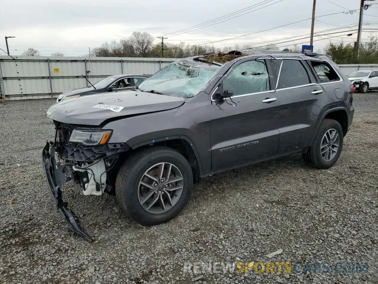 1 Photograph of a damaged car 1C4RJFBGXMC828241 JEEP GRAND CHER 2021