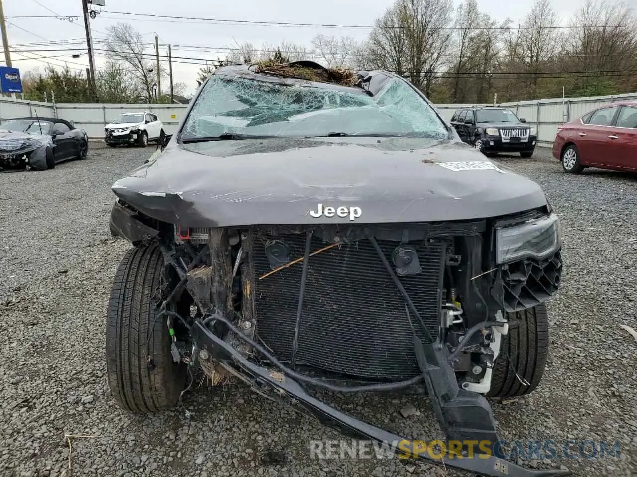 5 Photograph of a damaged car 1C4RJFBGXMC828241 JEEP GRAND CHER 2021