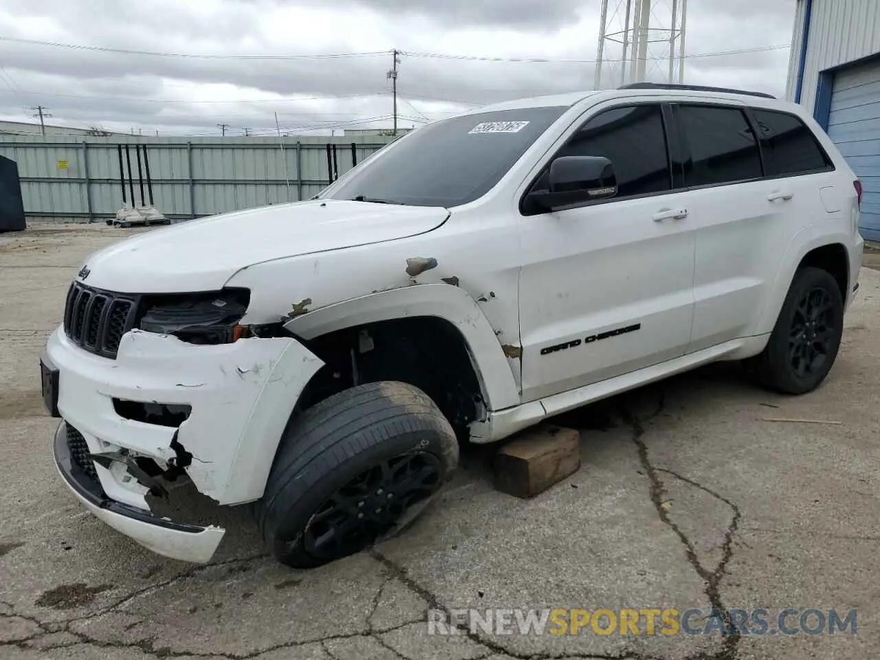 1 Photograph of a damaged car 1C4RJFBT9MC822377 JEEP GRAND CHER 2021