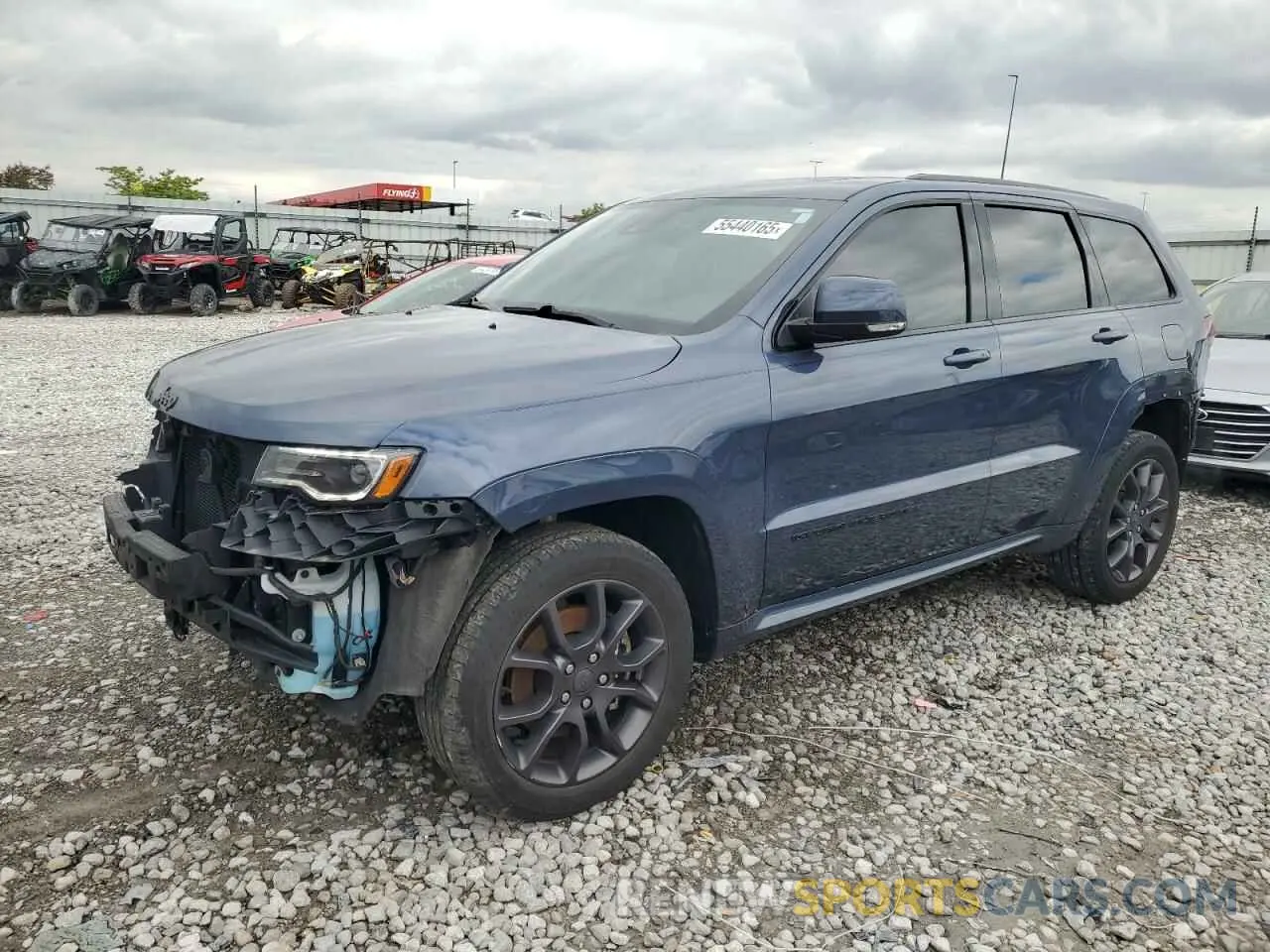 1 Photograph of a damaged car 1C4RJFCG1MC736076 JEEP GRAND CHER 2021