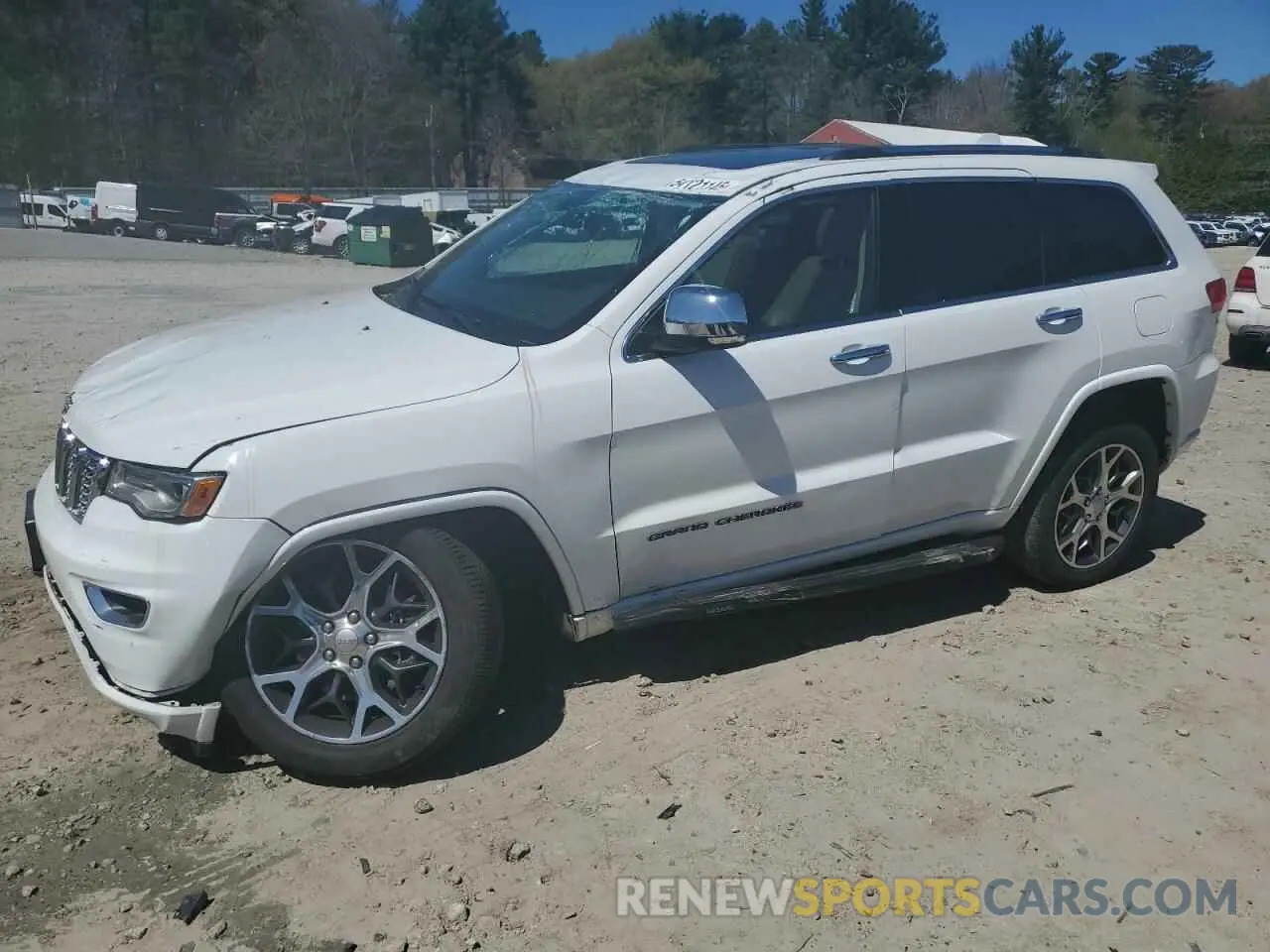 1 Photograph of a damaged car 1C4RJFCG7MC562577 JEEP GRAND CHER 2021