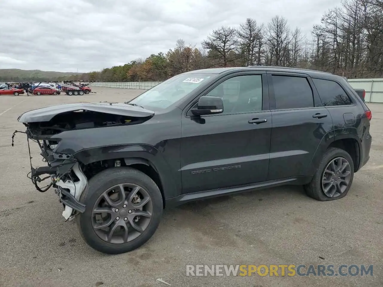 1 Photograph of a damaged car 1C4RJFCG9MC740053 JEEP GRAND CHER 2021