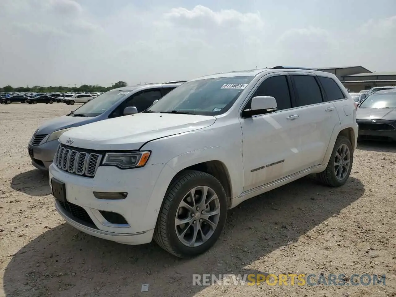 1 Photograph of a damaged car 1C4RJFJT4MC576842 JEEP GRAND CHER 2021