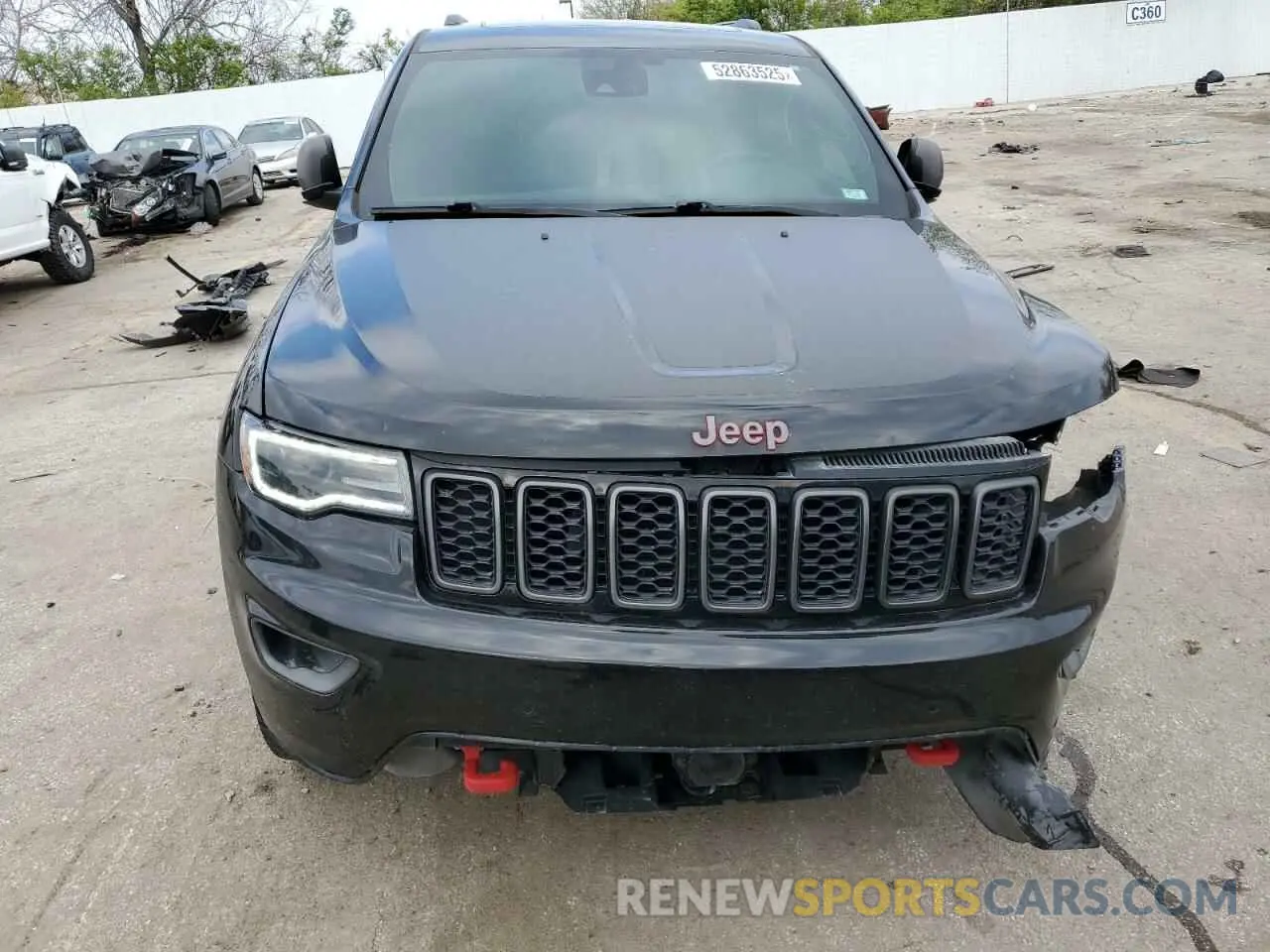 5 Photograph of a damaged car 1C4RJFLG7MC599693 JEEP GRAND CHER 2021
