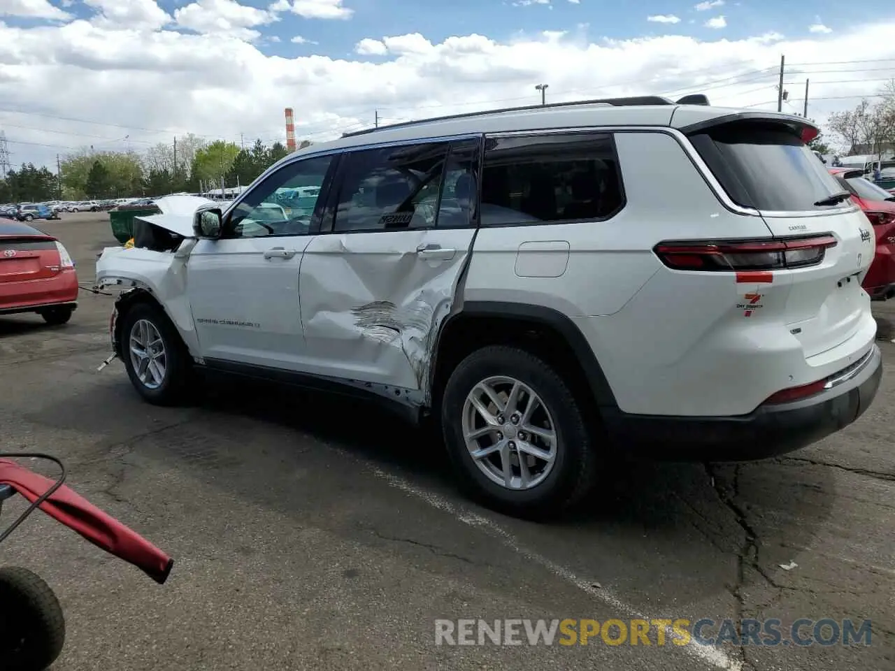 2 Photograph of a damaged car 1C4RJJAGXM8152574 JEEP GRAND CHER 2021