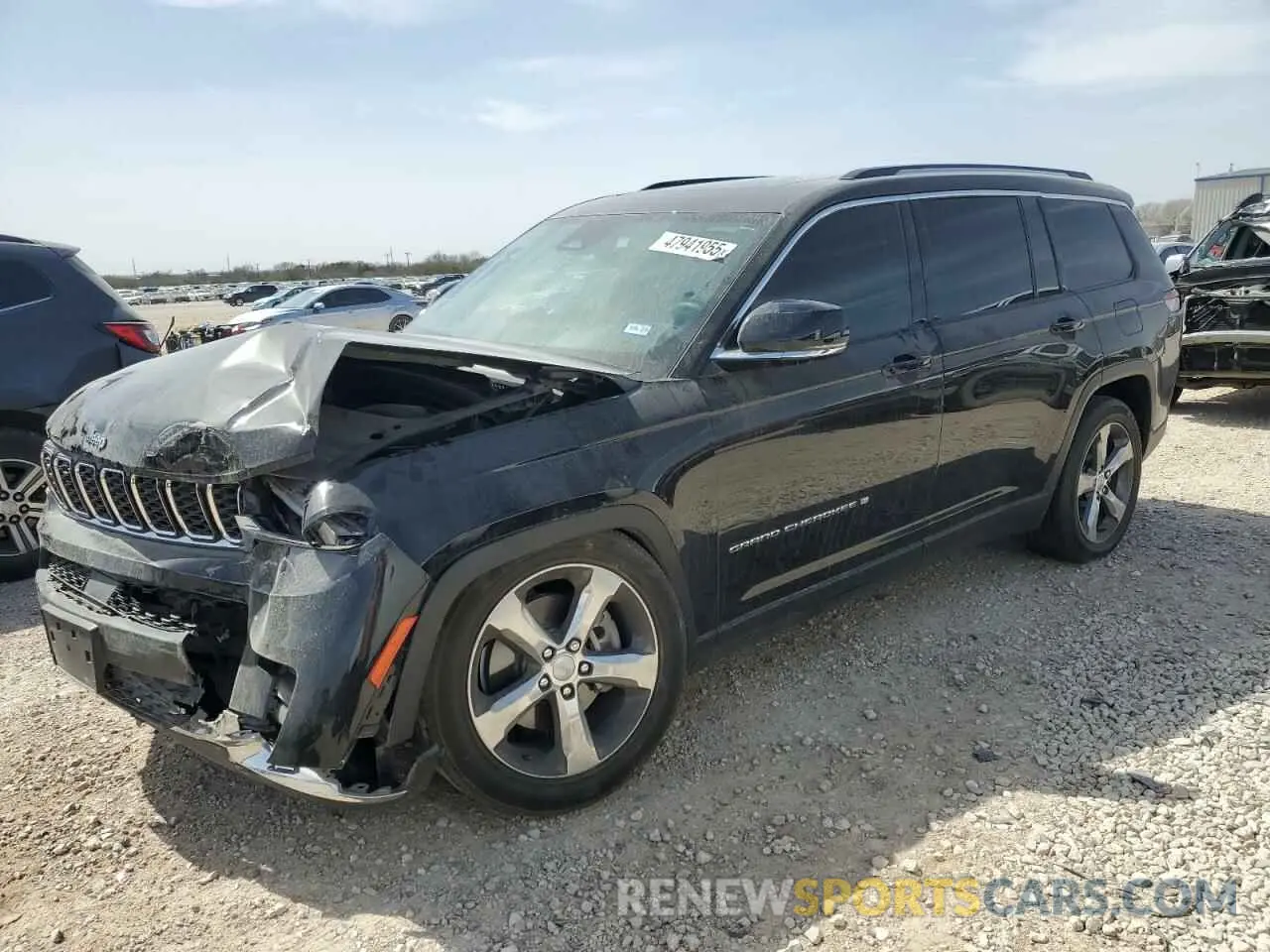 1 Photograph of a damaged car 1C4RJJBG3M8114764 JEEP GRAND CHER 2021