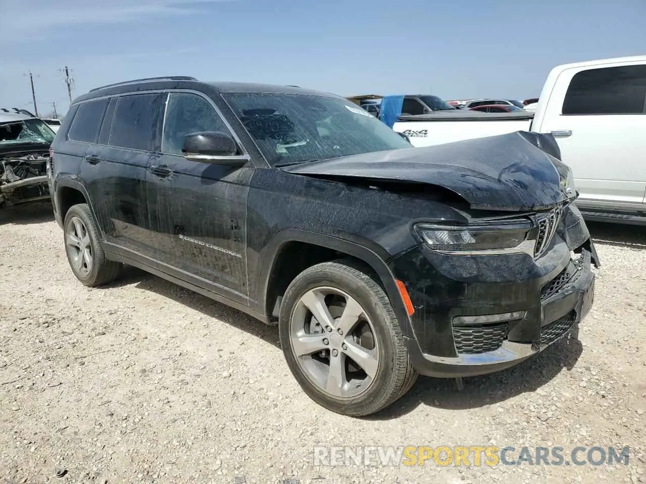 4 Photograph of a damaged car 1C4RJJBG3M8114764 JEEP GRAND CHER 2021