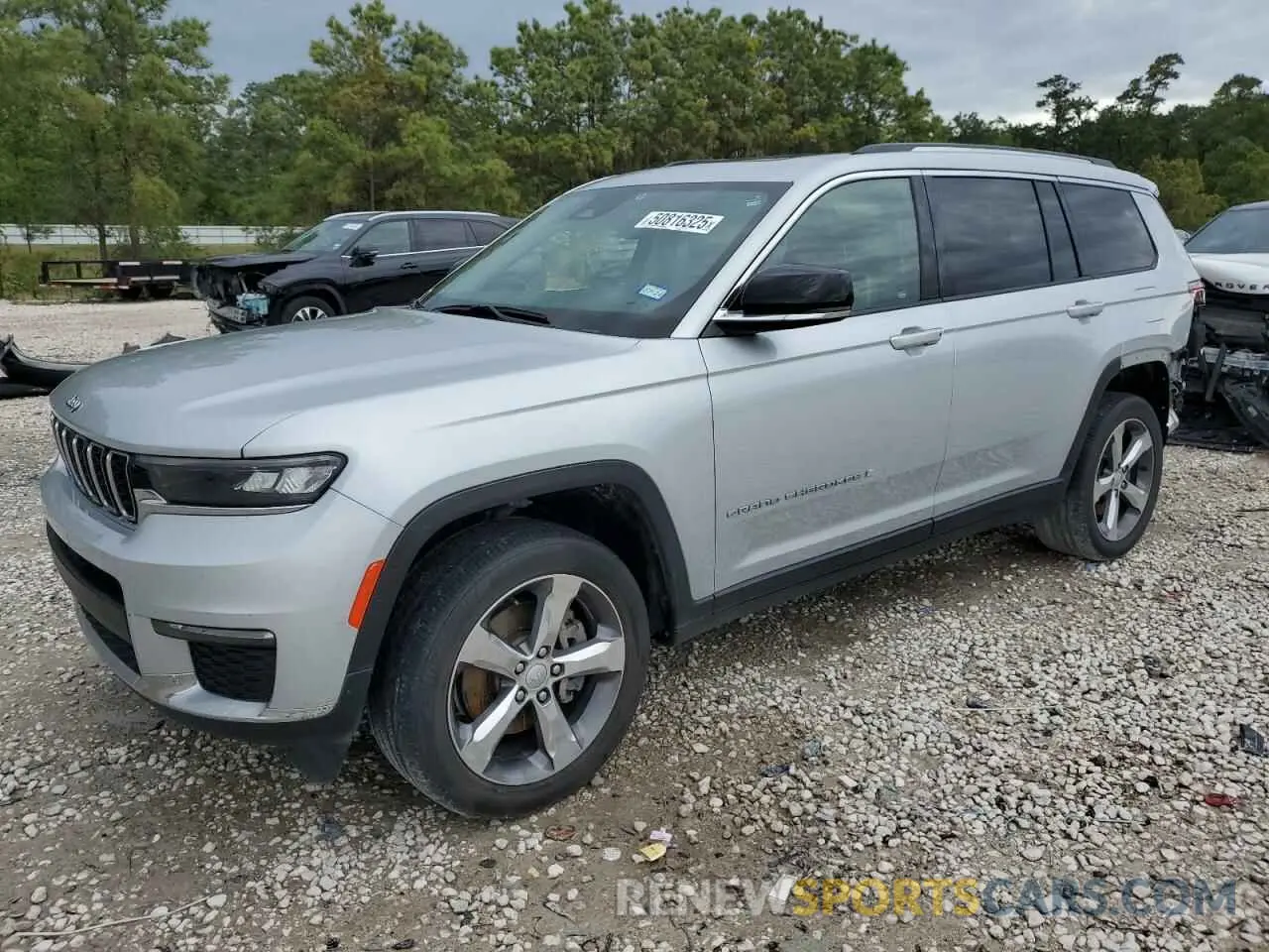 1 Photograph of a damaged car 1C4RJJBG3M8126008 JEEP GRAND CHER 2021