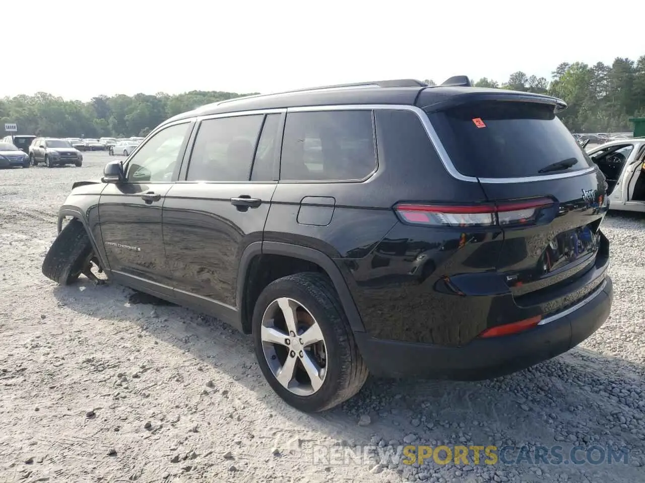 2 Photograph of a damaged car 1C4RJJBG5M8135874 JEEP GRAND CHER 2021