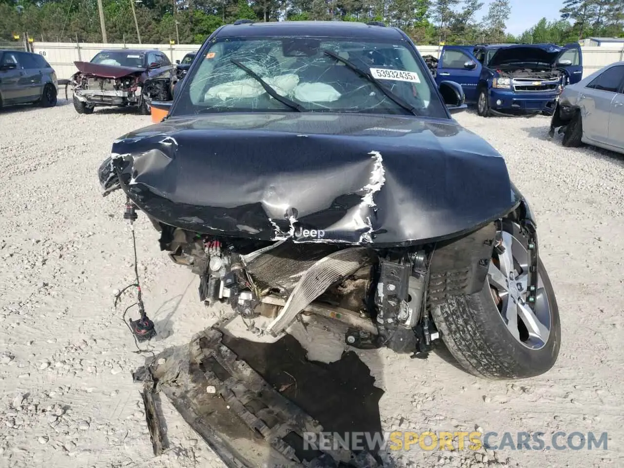 5 Photograph of a damaged car 1C4RJJBG5M8135874 JEEP GRAND CHER 2021