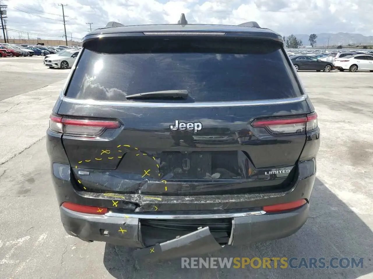 6 Photograph of a damaged car 1C4RJJBG5M8175694 JEEP GRAND CHER 2021