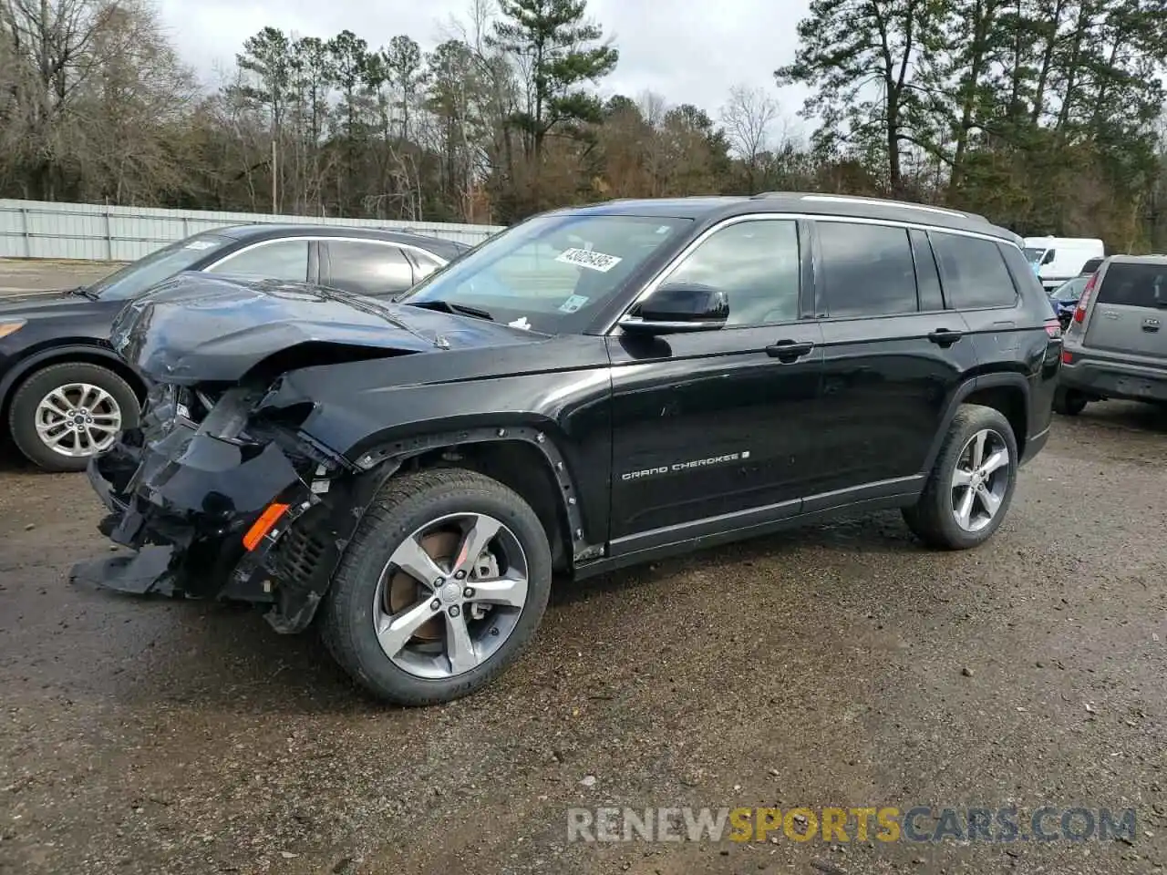 1 Photograph of a damaged car 1C4RJJBG5M8175940 JEEP GRAND CHER 2021