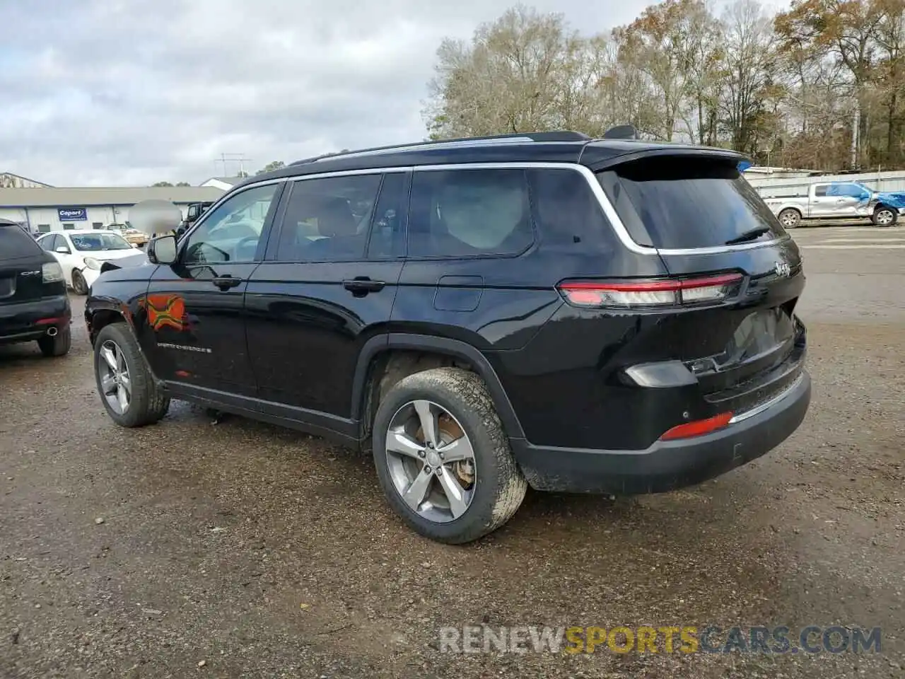 2 Photograph of a damaged car 1C4RJJBG5M8175940 JEEP GRAND CHER 2021