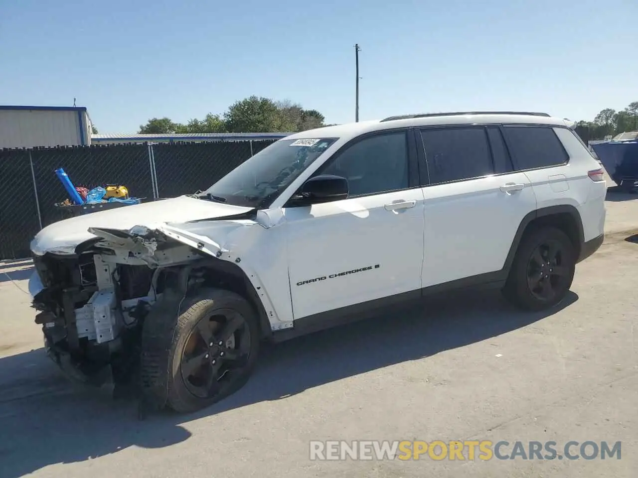 1 Photograph of a damaged car 1C4RJKAG0M8209063 JEEP GRAND CHER 2021