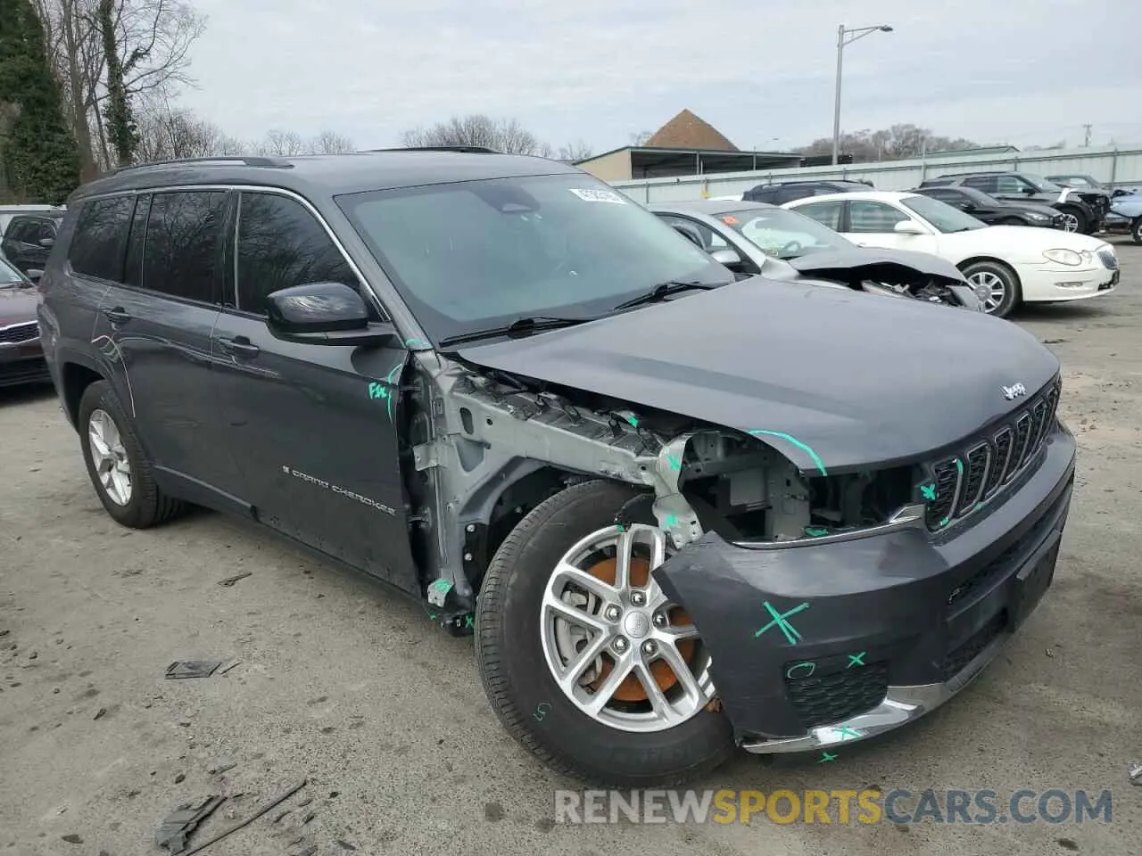 4 Photograph of a damaged car 1C4RJKAG2M8148038 JEEP GRAND CHER 2021