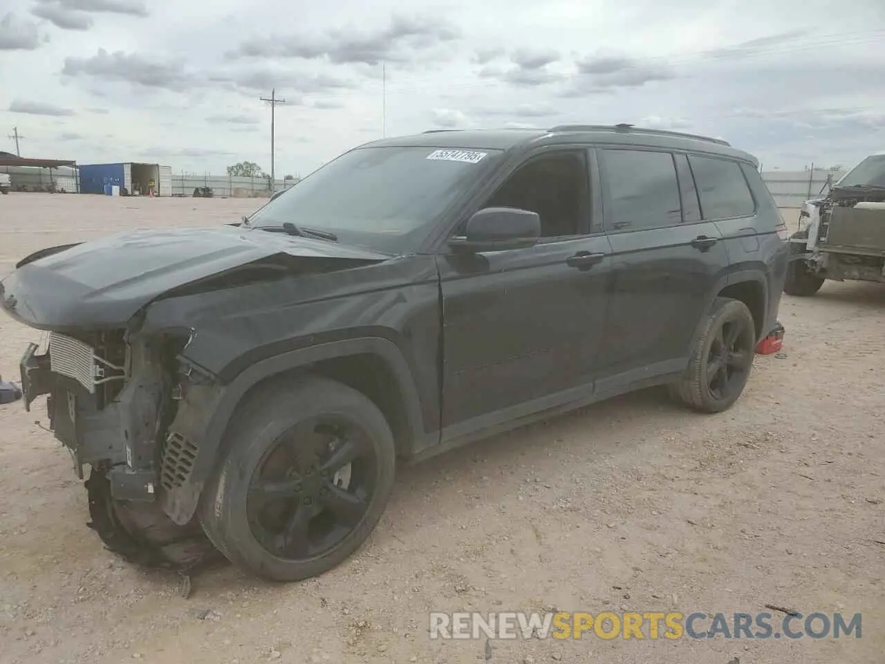 1 Photograph of a damaged car 1C4RJKAG2M8151683 JEEP GRAND CHER 2021