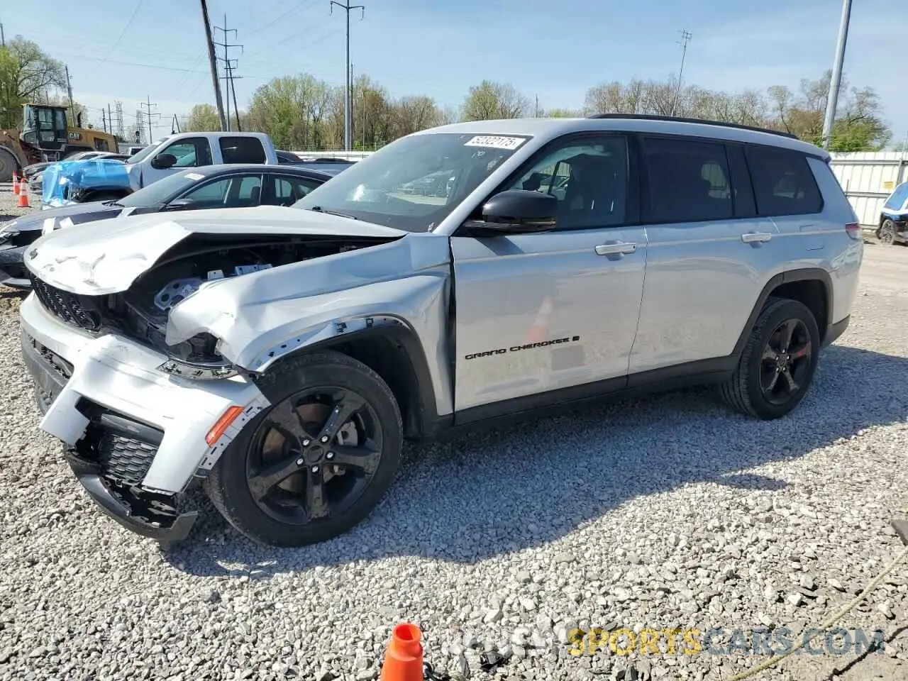 1 Photograph of a damaged car 1C4RJKAG3M8148792 JEEP GRAND CHER 2021