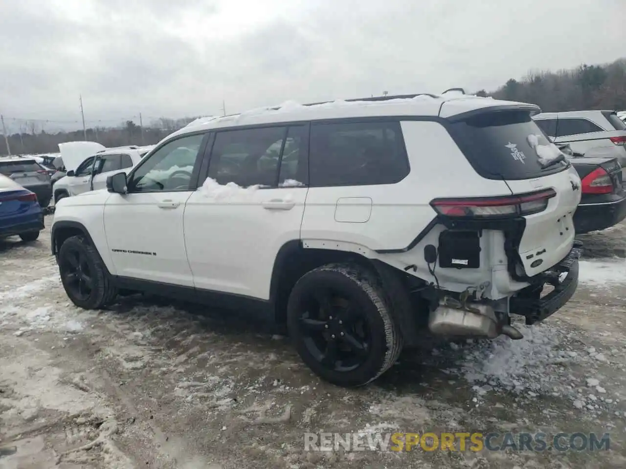 2 Photograph of a damaged car 1C4RJKAG3M8151563 JEEP GRAND CHER 2021