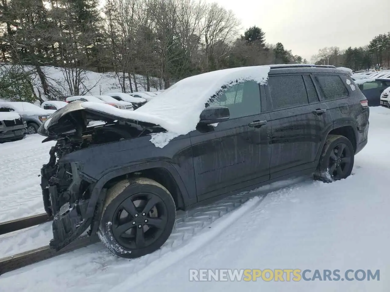 1 Photograph of a damaged car 1C4RJKAG7M8201980 JEEP GRAND CHER 2021