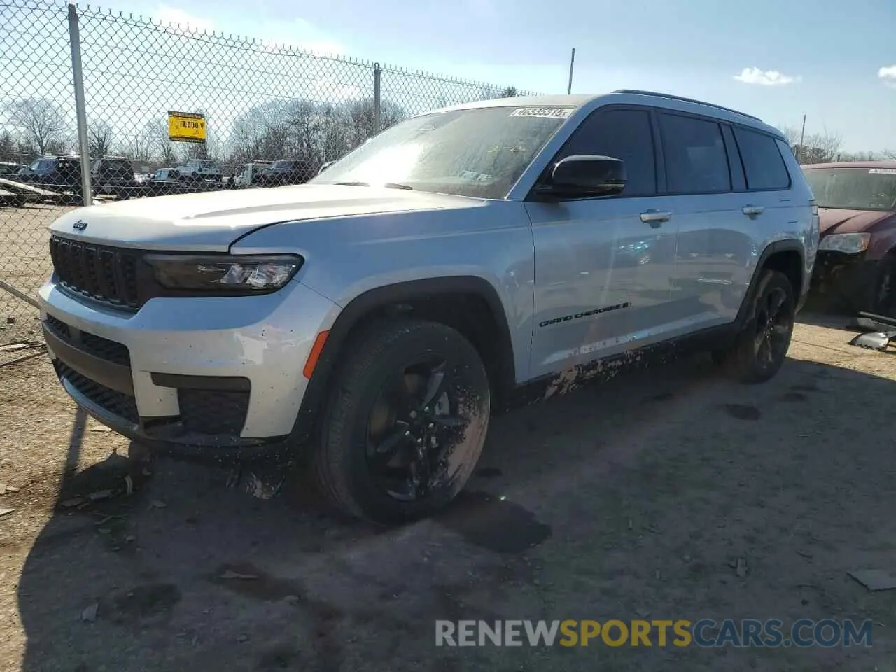 1 Photograph of a damaged car 1C4RJKAGXM8156100 JEEP GRAND CHER 2021