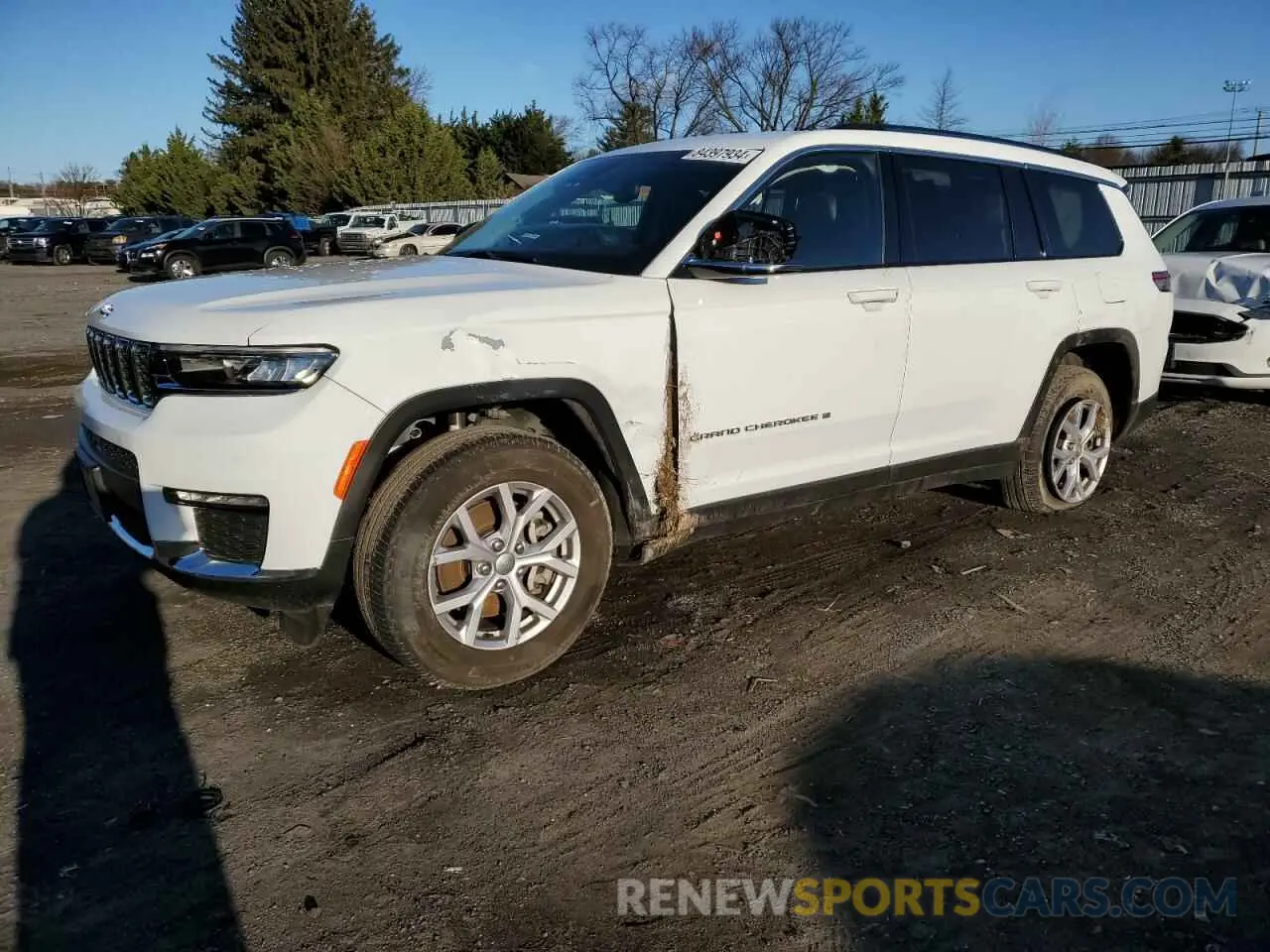1 Photograph of a damaged car 1C4RJKBG0M8122018 JEEP GRAND CHER 2021