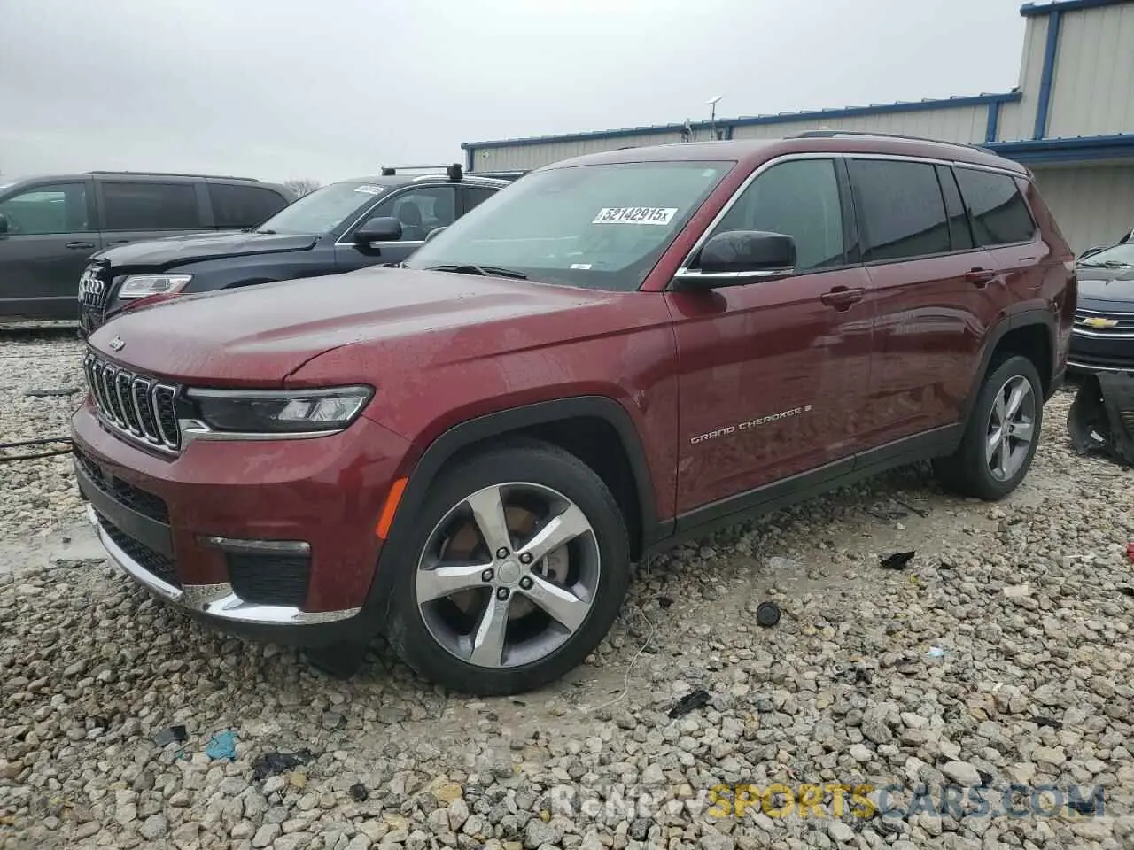 1 Photograph of a damaged car 1C4RJKBG1M8163290 JEEP GRAND CHER 2021