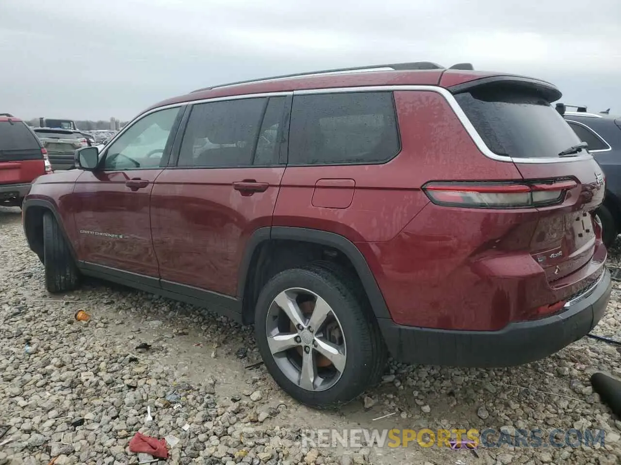 2 Photograph of a damaged car 1C4RJKBG1M8163290 JEEP GRAND CHER 2021