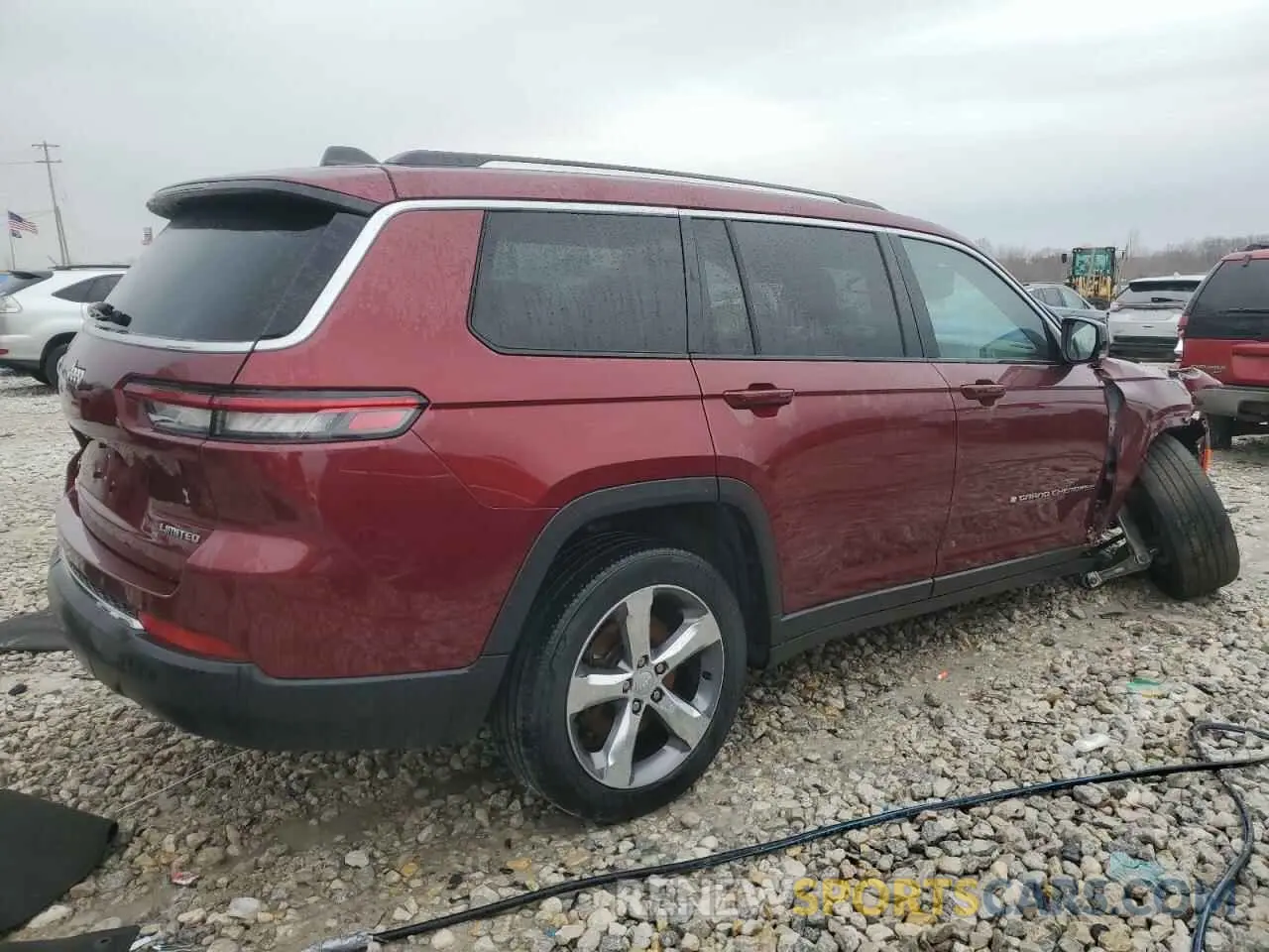 3 Photograph of a damaged car 1C4RJKBG1M8163290 JEEP GRAND CHER 2021