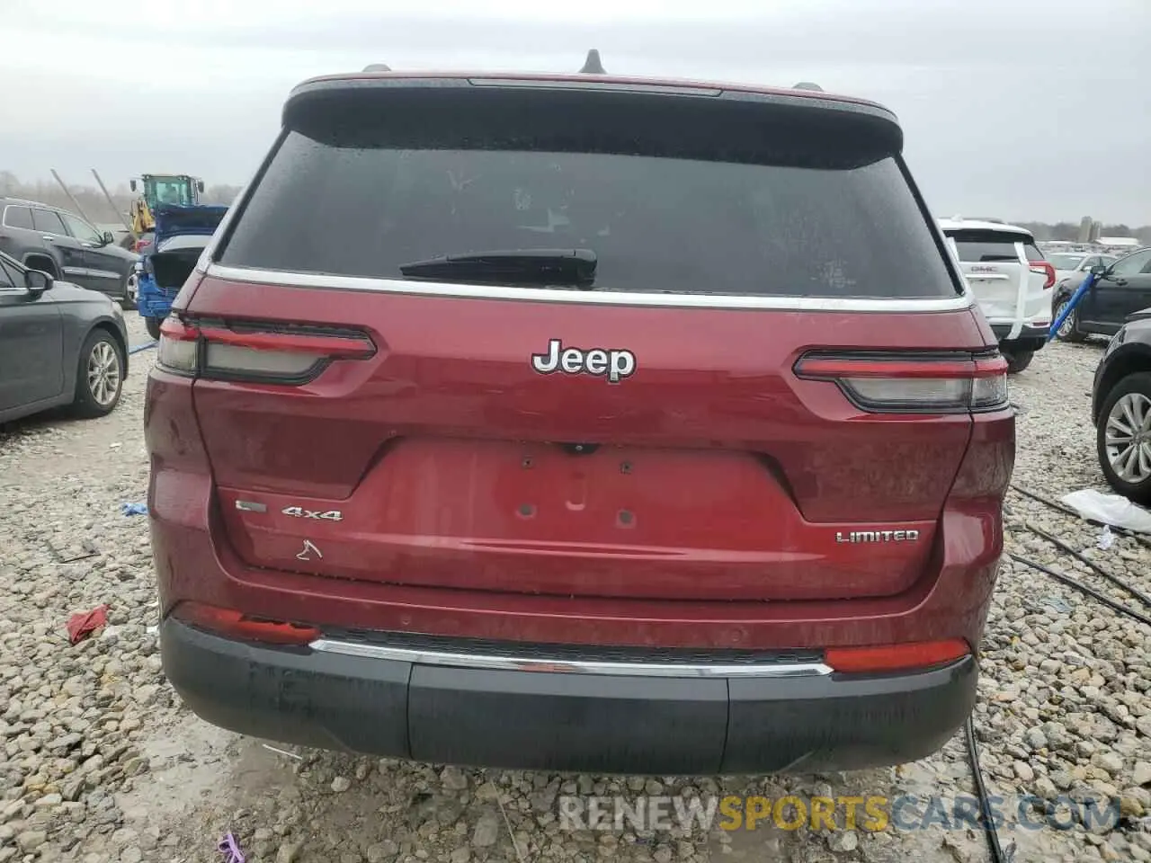 6 Photograph of a damaged car 1C4RJKBG1M8163290 JEEP GRAND CHER 2021