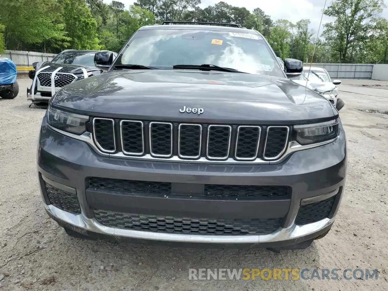 5 Photograph of a damaged car 1C4RJKBG2M8205496 JEEP GRAND CHER 2021