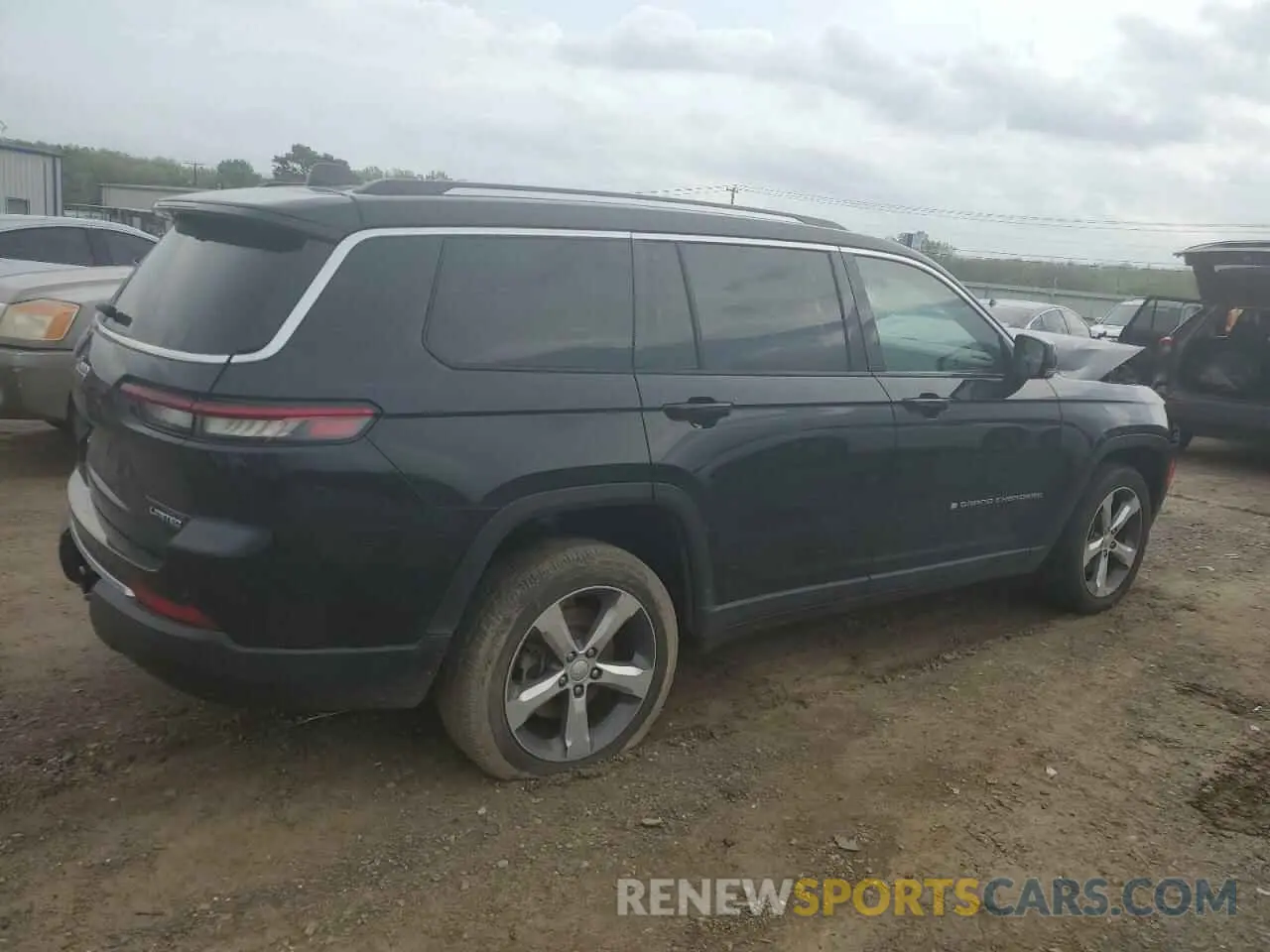 3 Photograph of a damaged car 1C4RJKBG4M8107344 JEEP GRAND CHER 2021