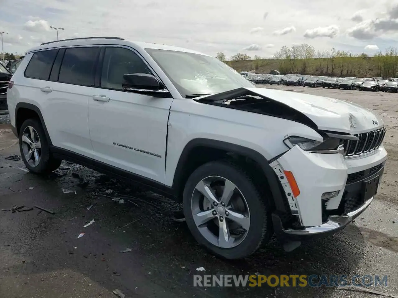 4 Photograph of a damaged car 1C4RJKBG4M8128310 JEEP GRAND CHER 2021
