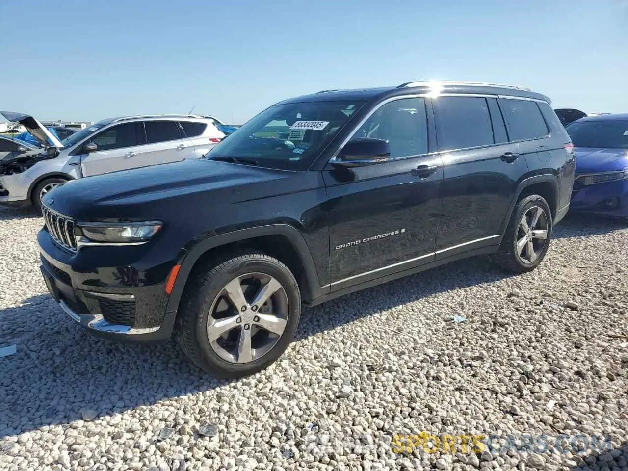 1 Photograph of a damaged car 1C4RJKBG4M8148511 JEEP GRAND CHER 2021
