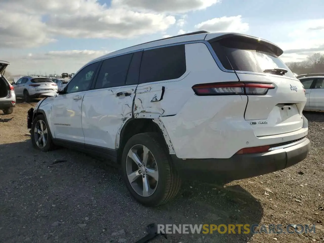 2 Photograph of a damaged car 1C4RJKBG6M8140586 JEEP GRAND CHER 2021