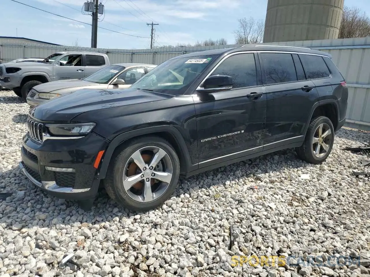 1 Photograph of a damaged car 1C4RJKBG6M8163320 JEEP GRAND CHER 2021