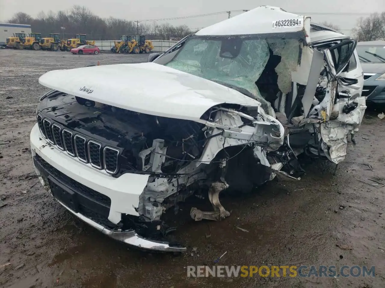 1 Photograph of a damaged car 1C4RJKBG7M8147854 JEEP GRAND CHER 2021