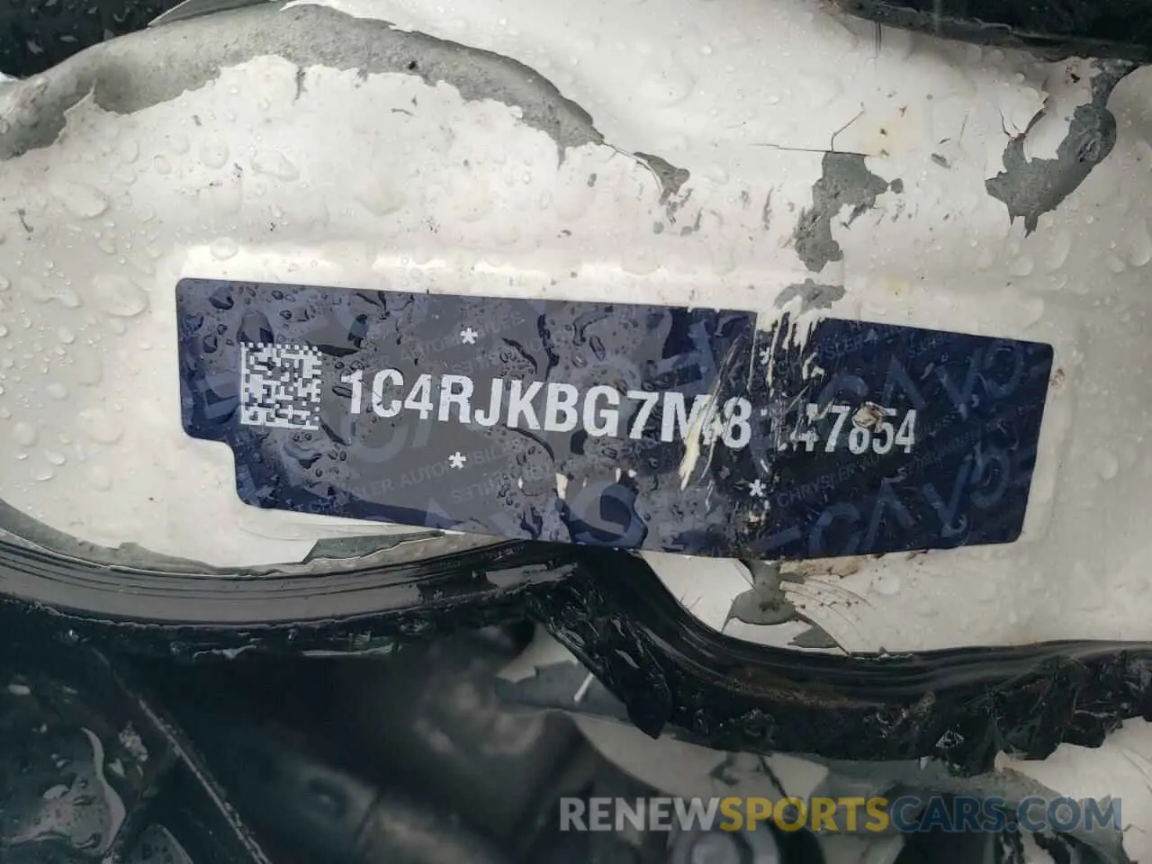 12 Photograph of a damaged car 1C4RJKBG7M8147854 JEEP GRAND CHER 2021