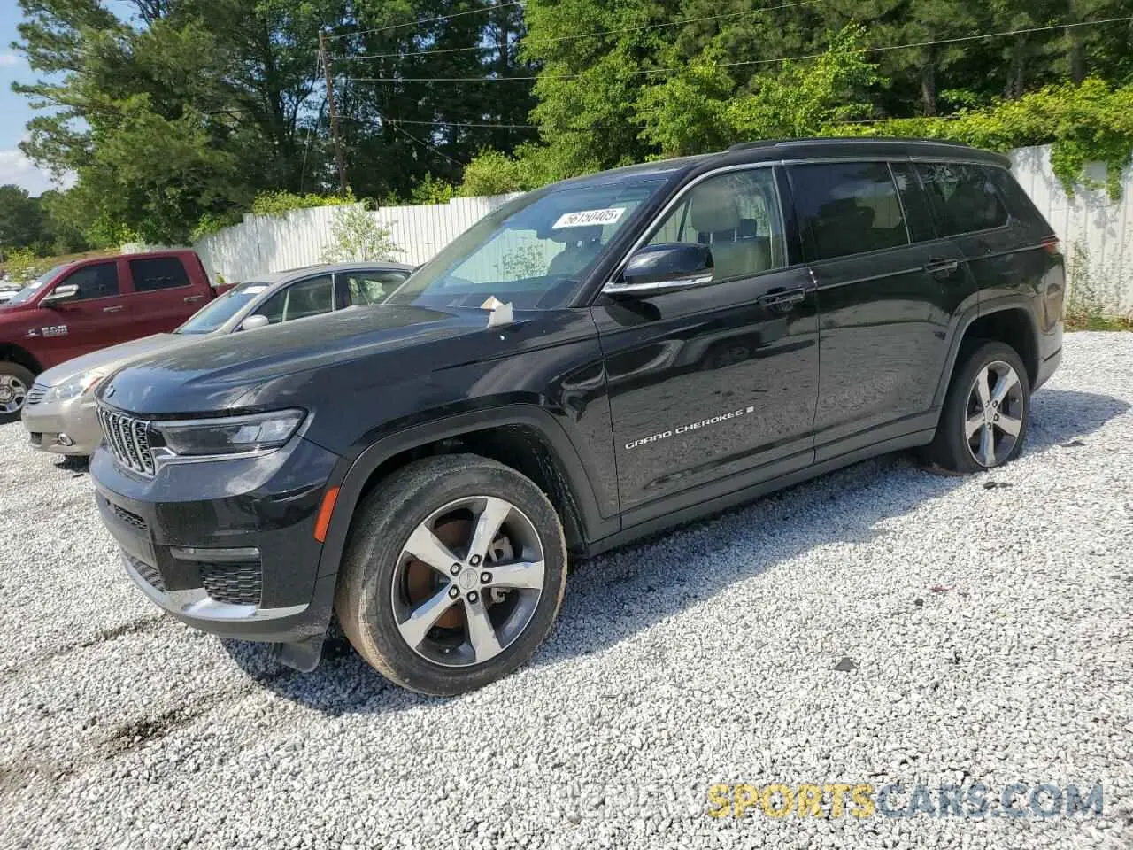 1 Photograph of a damaged car 1C4RJKBG8M8166218 JEEP GRAND CHER 2021