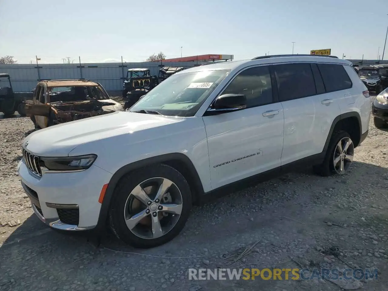 1 Photograph of a damaged car 1C4RJKBG9M8202224 JEEP GRAND CHER 2021