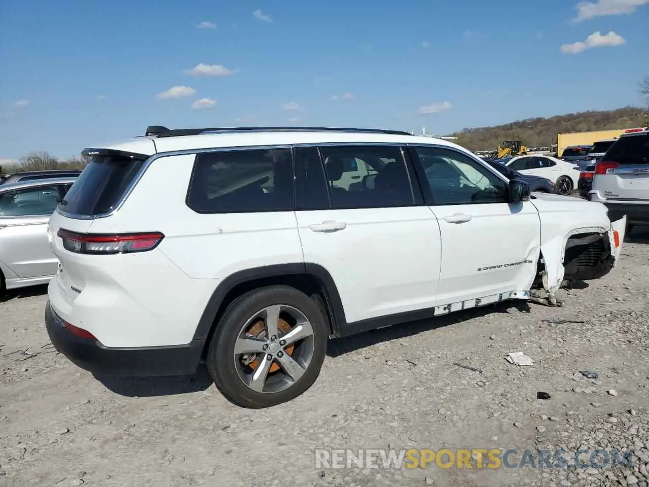3 Photograph of a damaged car 1C4RJKBG9M8202224 JEEP GRAND CHER 2021