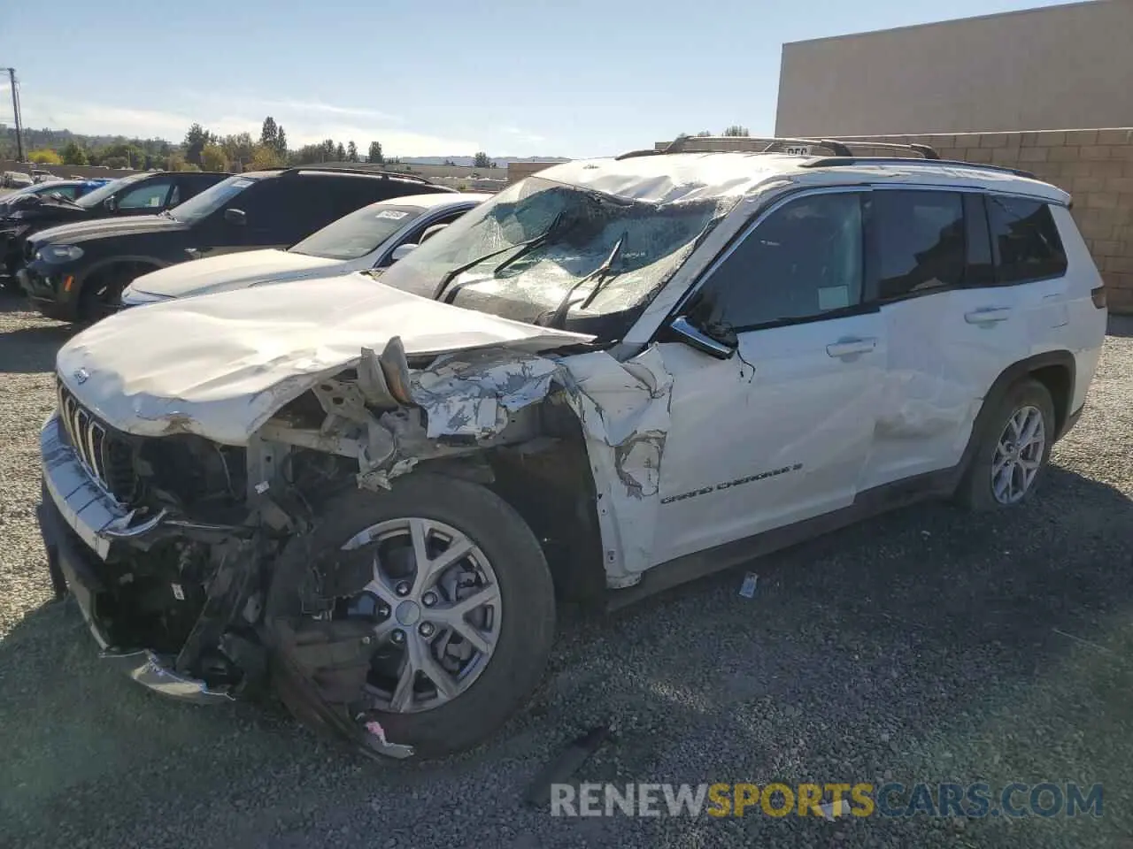1 Photograph of a damaged car 1C4RJKBGXM8124259 JEEP GRAND CHER 2021