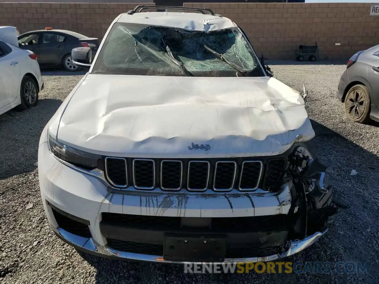 5 Photograph of a damaged car 1C4RJKBGXM8124259 JEEP GRAND CHER 2021