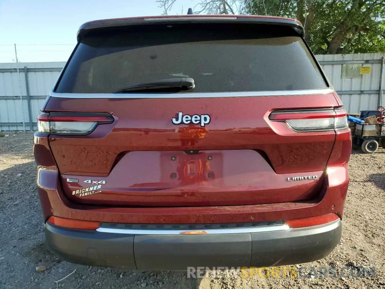 6 Photograph of a damaged car 1C4RJKBGXM8174840 JEEP GRAND CHER 2021