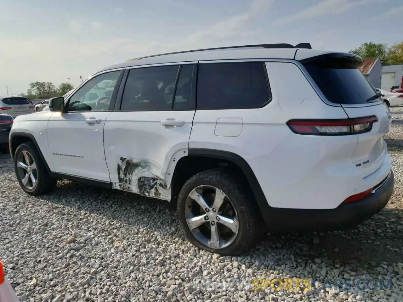 2 Photograph of a damaged car 1C4RJKBGXM8180377 JEEP GRAND CHER 2021