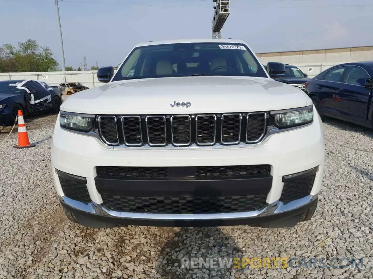 5 Photograph of a damaged car 1C4RJKBGXM8180377 JEEP GRAND CHER 2021